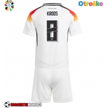 Otroške Nogometnih dresov Nemčija Toni Kroos #8 Domači EP 2024 Kratki rokavi (+ hlače)